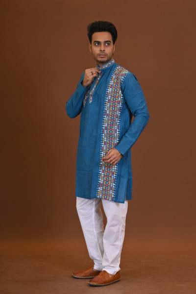Handloom Kantha Kurta