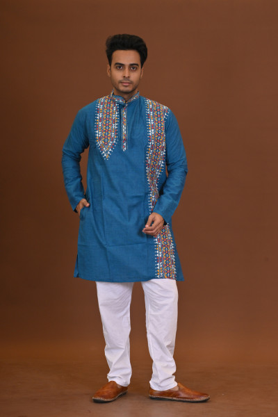 Handloom Kantha Kurta