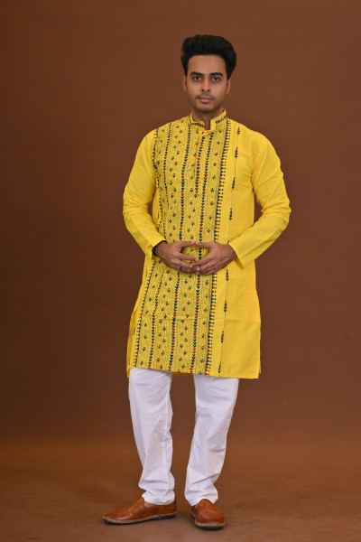 Handloom Kantha Kurta