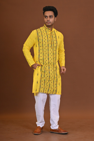 Handloom Kantha Kurta