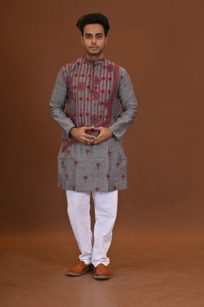 Handloom Kantha Kurta