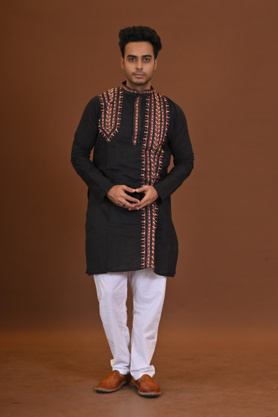 Handloom Kantha Kurta