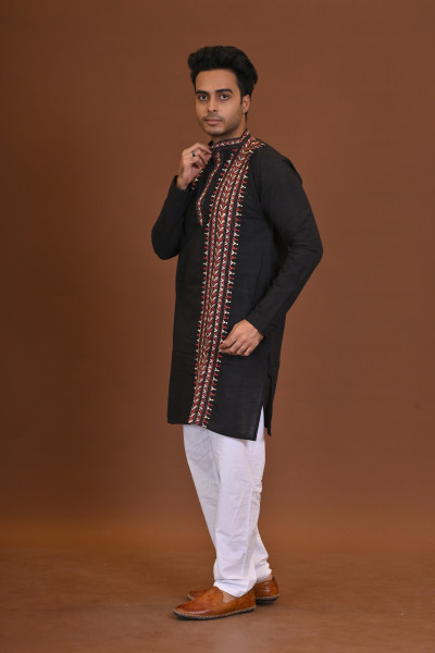 Handloom Kantha Kurta
