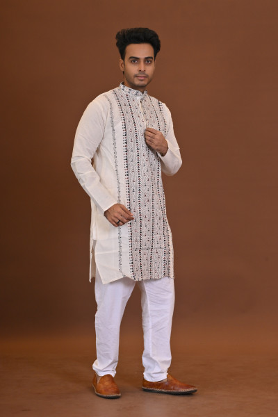Handloom Kantha Kurta