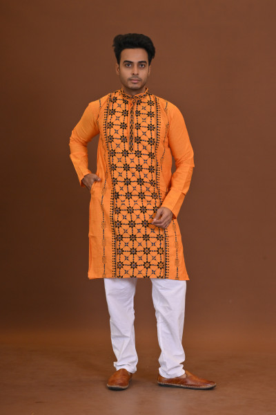 Handloom Kantha Kurta