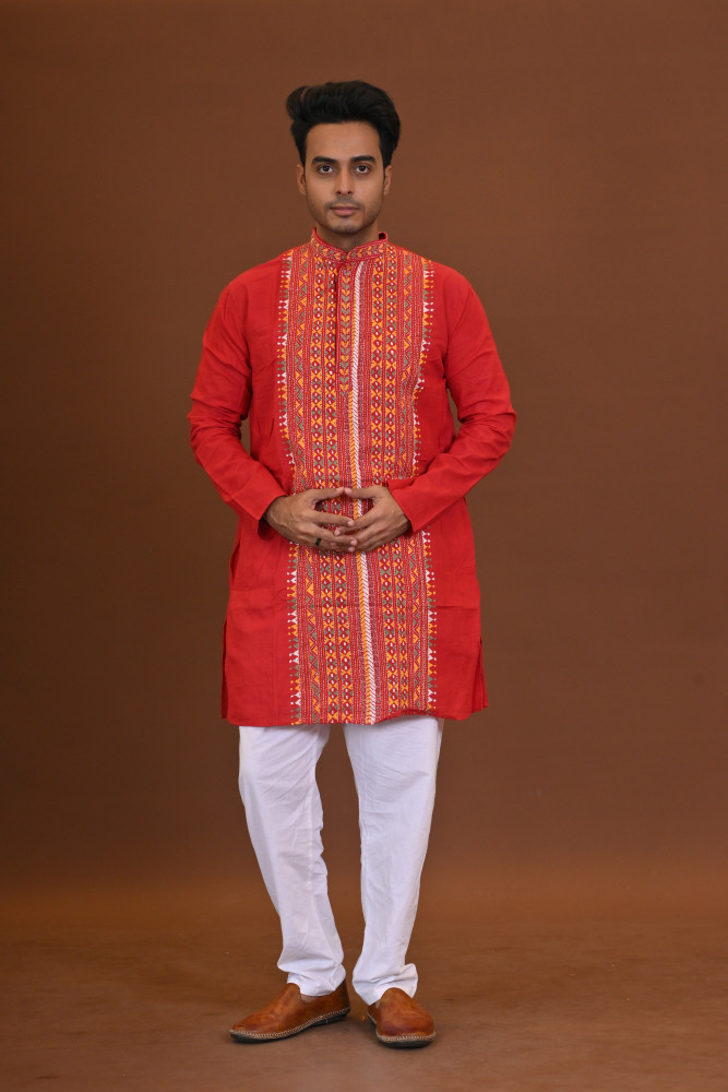 Handloom Kantha Kurta