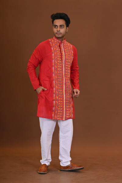 Handloom Kantha Kurta