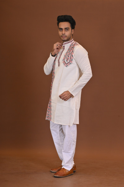 Handloom Kantha Kurta
