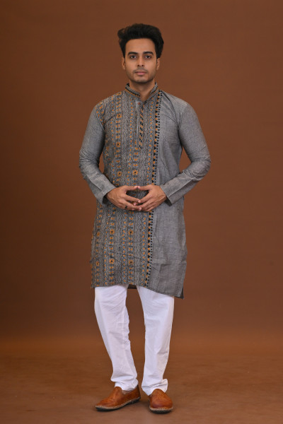 Handloom Kantha Kurta
