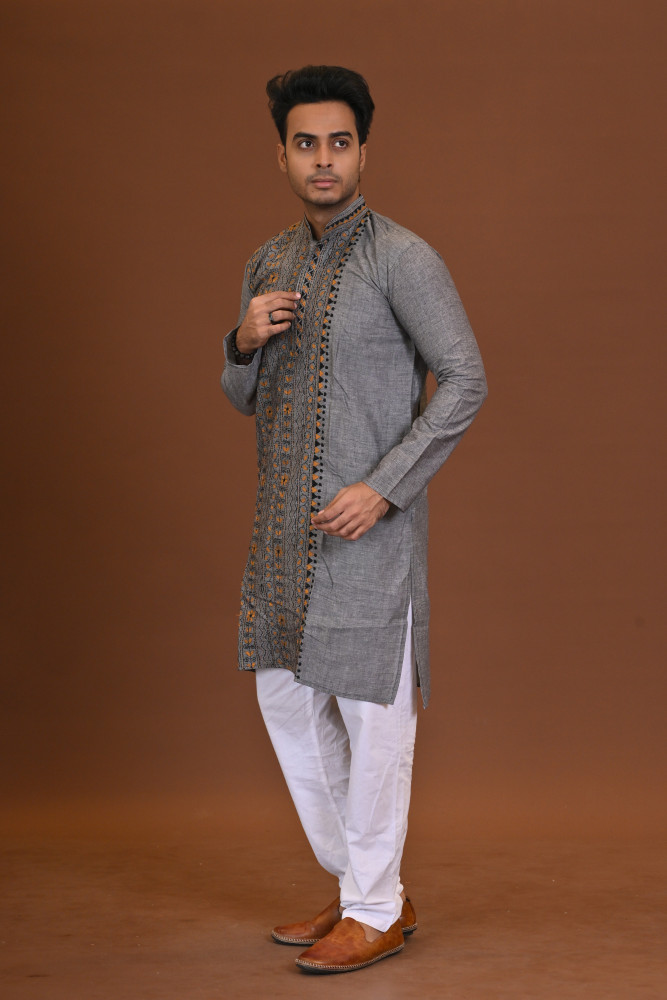 Handloom Kantha Kurta