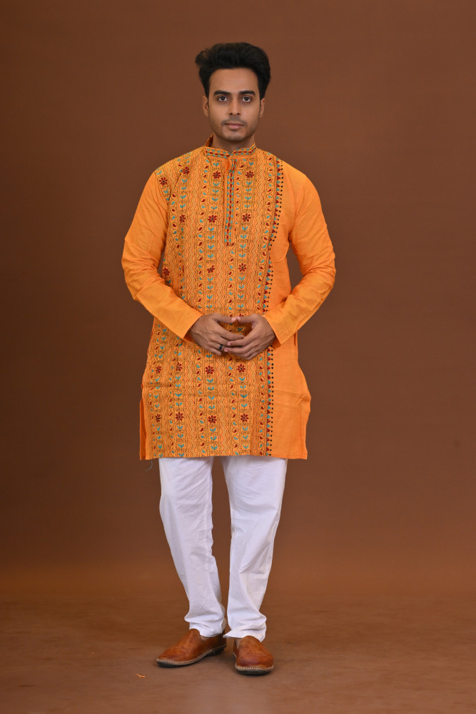 Handloom Kantha Kurta