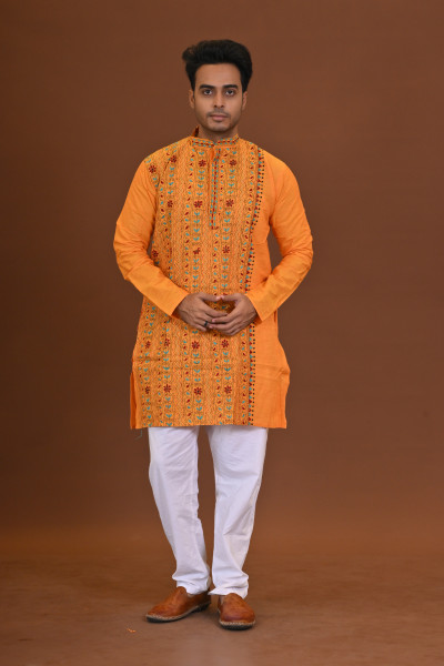 Handloom Kantha Kurta