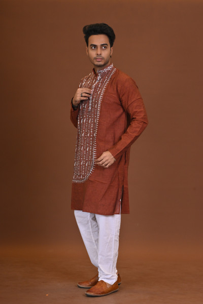Handloom Kantha Kurta