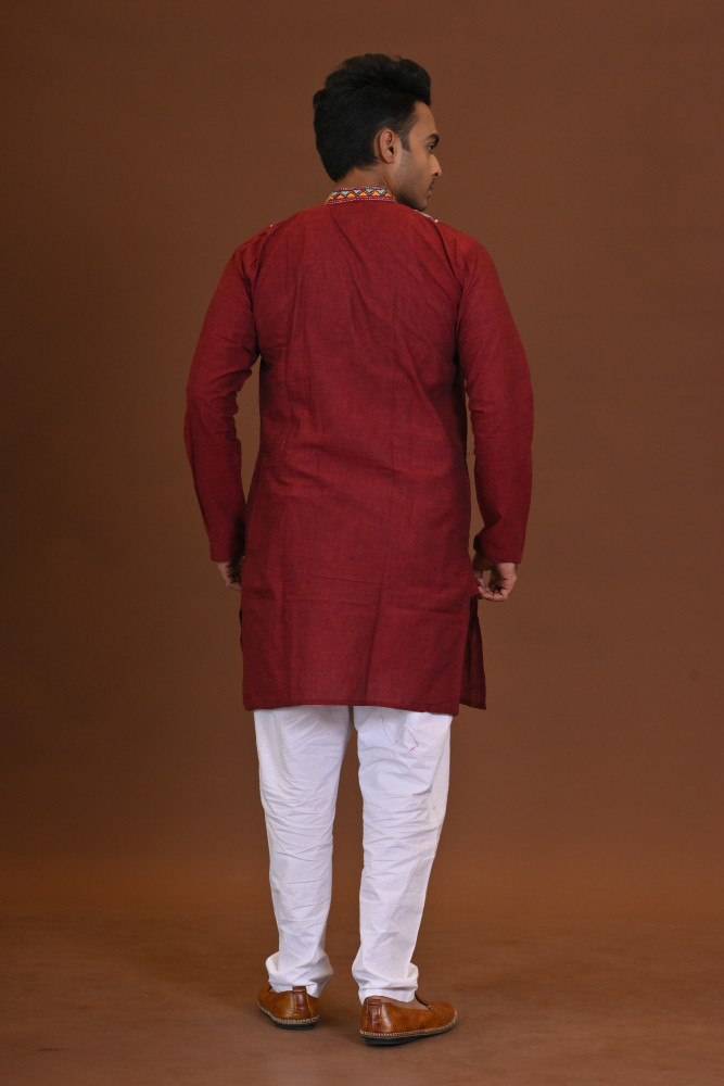 Handloom Kantha Kurta