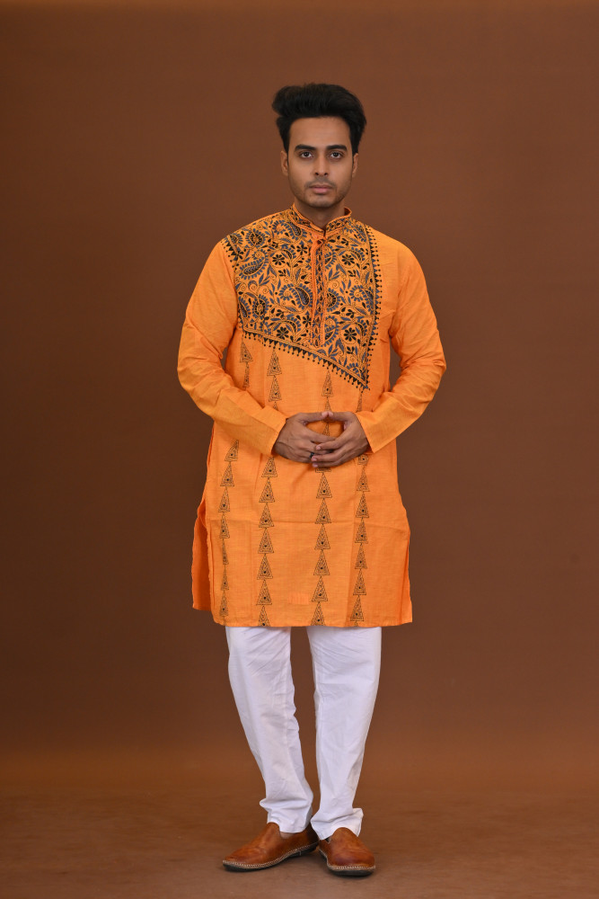 Handloom Kantha Kurta