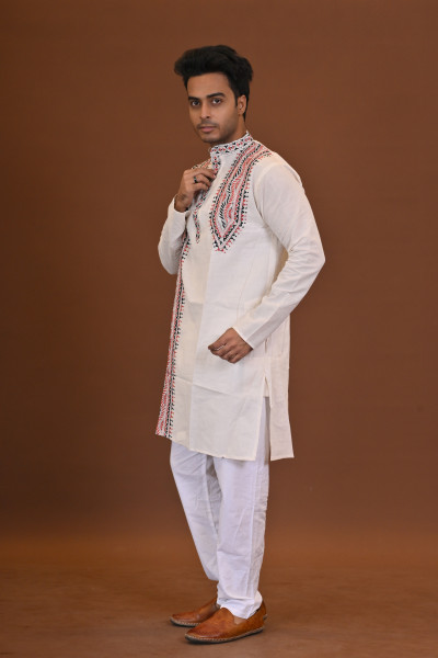 Handloom Kantha Kurta