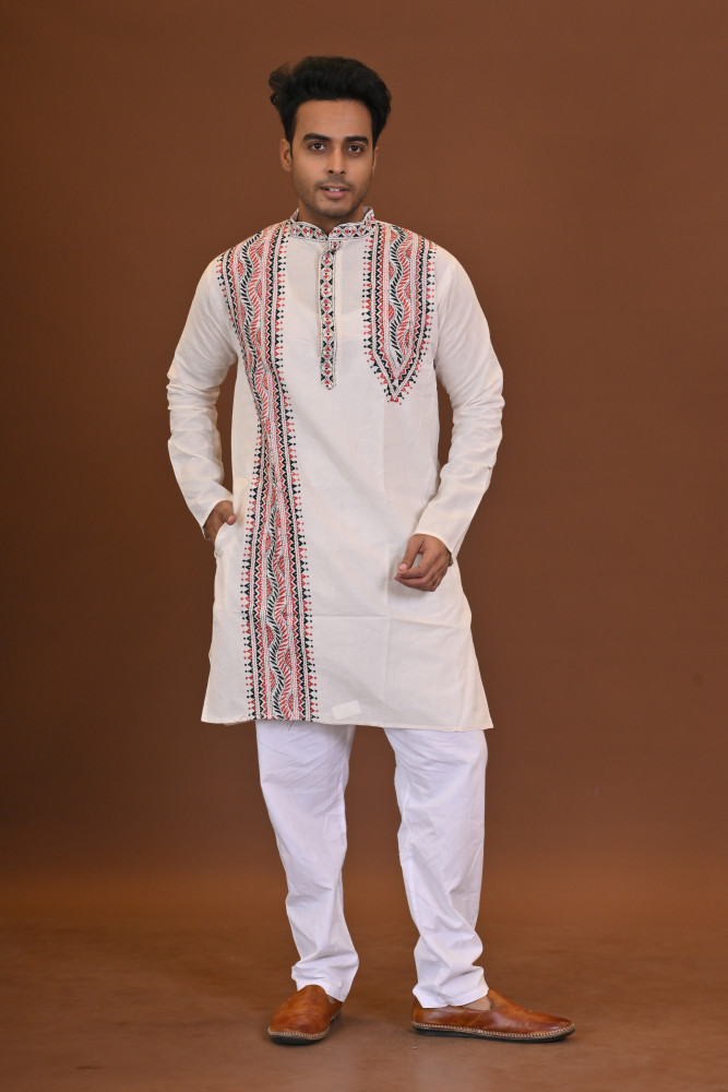 Handloom Kantha Kurta