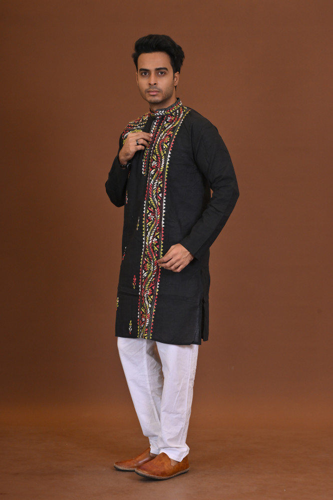 Handloom Kantha Kurta