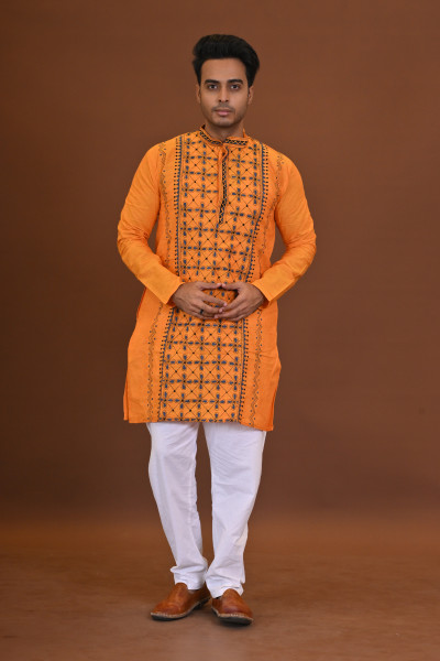 Handloom Kantha Kurta