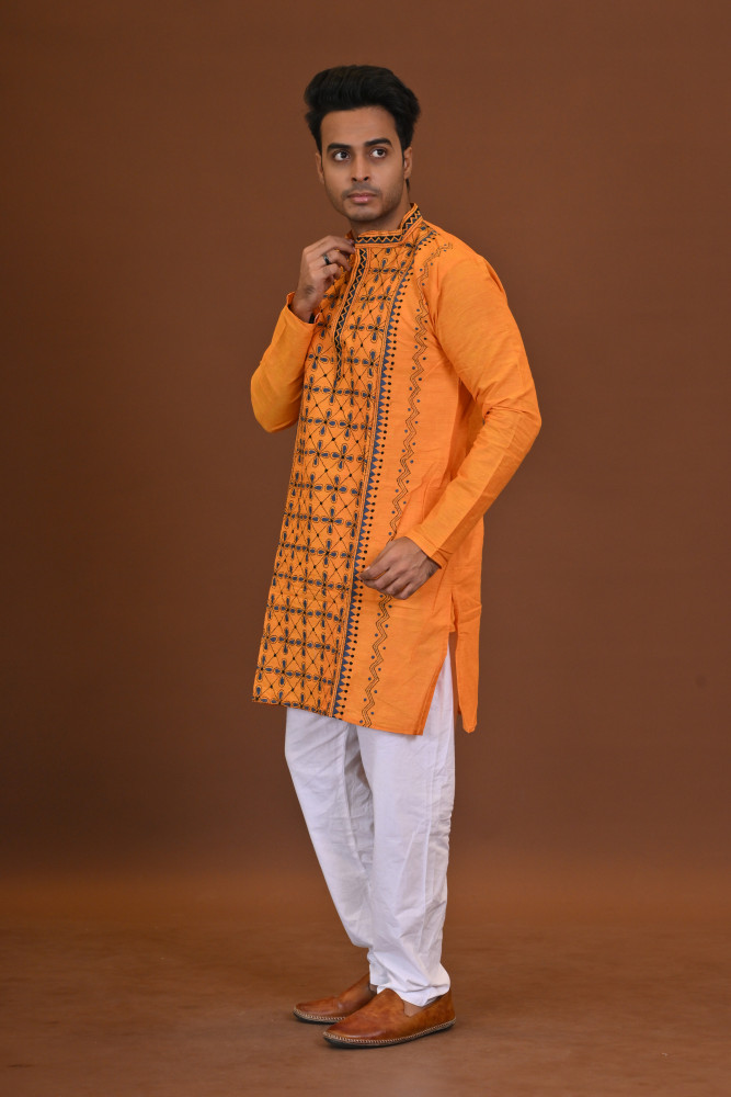 Handloom Kantha Kurta