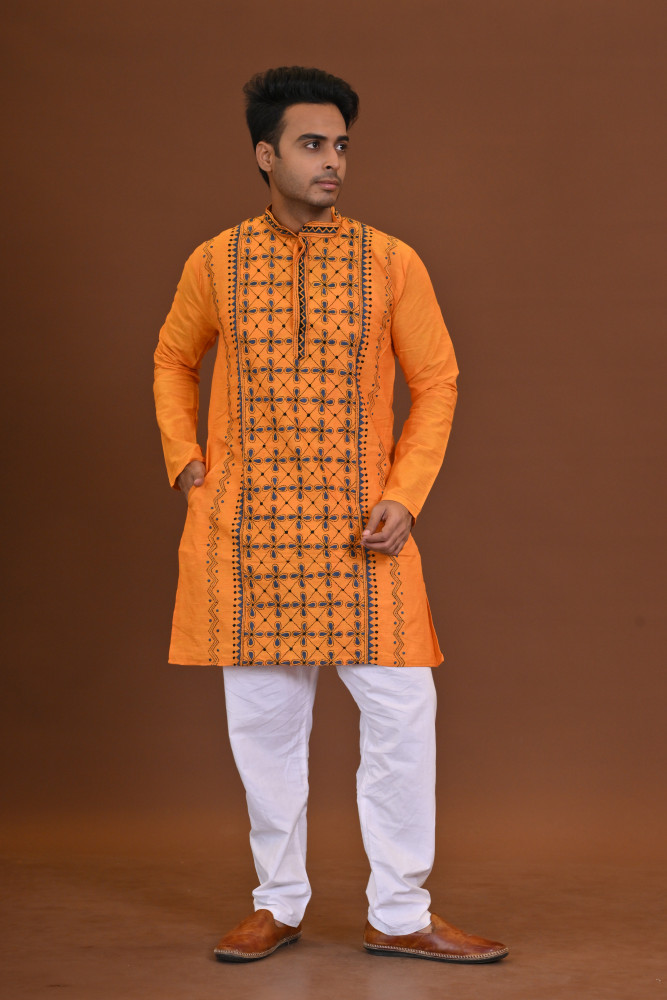 Handloom Kantha Kurta