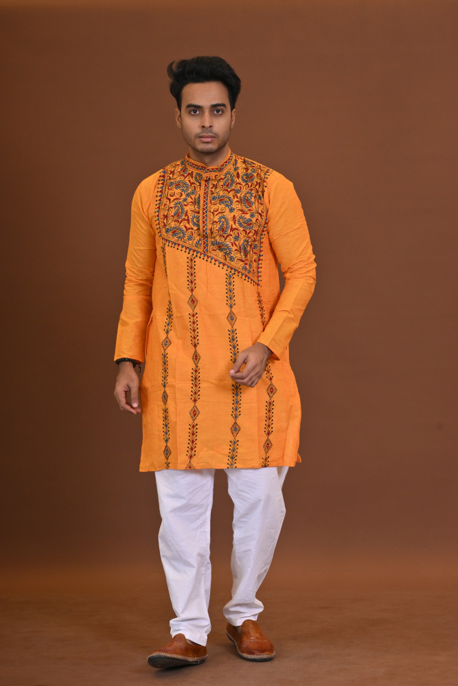 Handloom Kantha Kurta