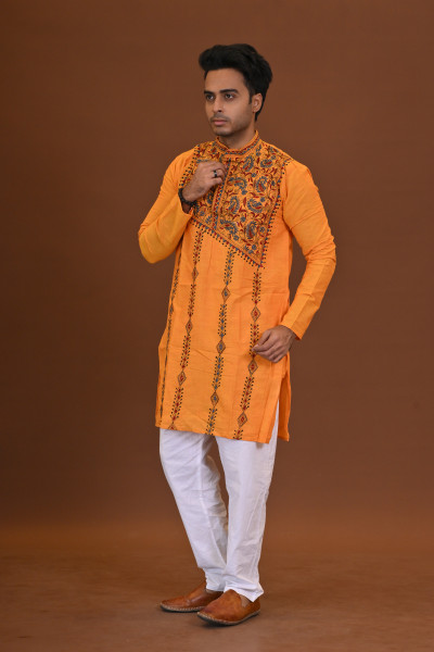 Handloom Kantha Kurta