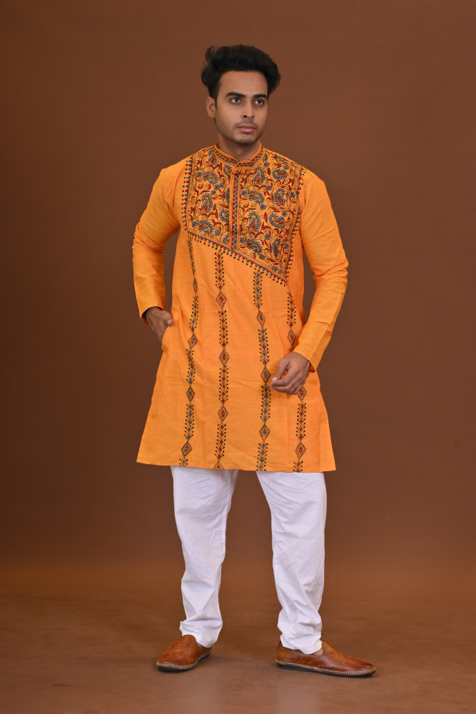 Handloom Kantha Kurta