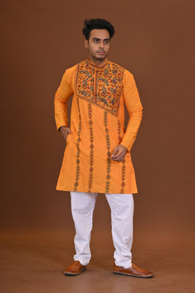 Handloom Kantha Kurta