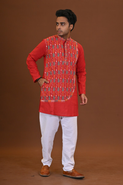 Handloom Kantha Kurta