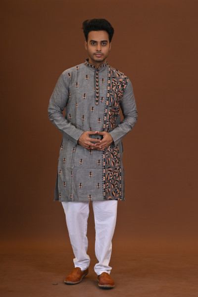 Handloom Kantha Kurta