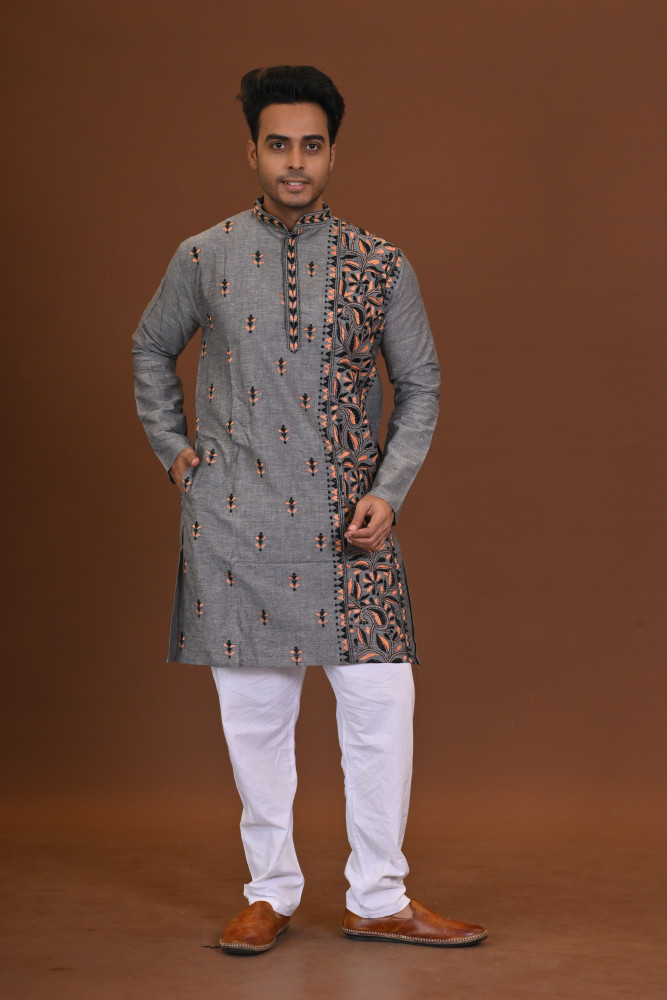 Handloom Kantha Kurta