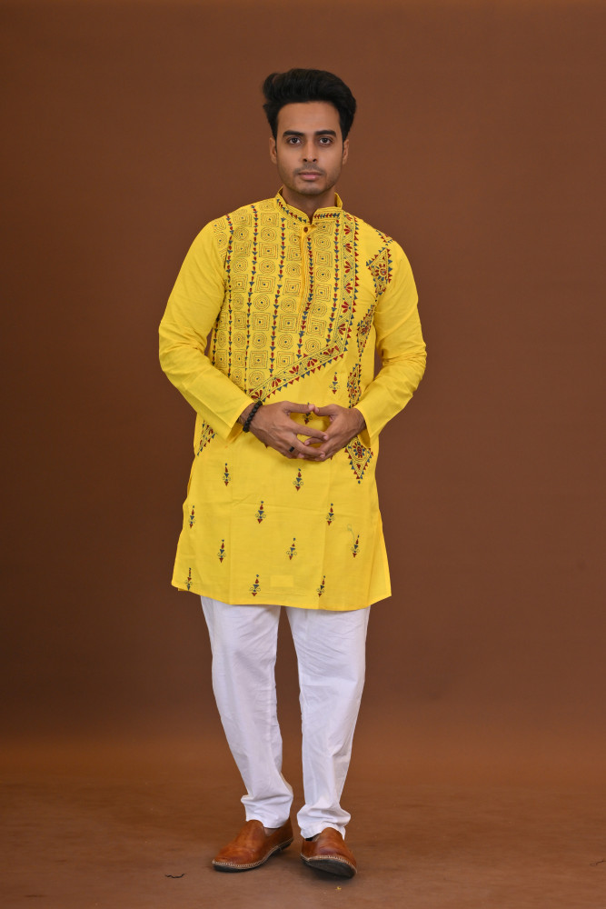 Handloom Kantha Kurta