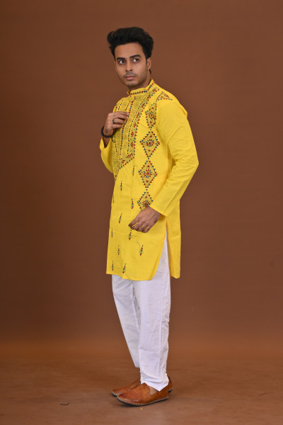Handloom Kantha Kurta