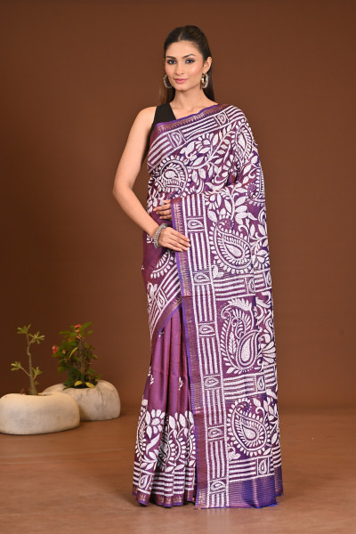 GACHI SILK KANTHA SAREE