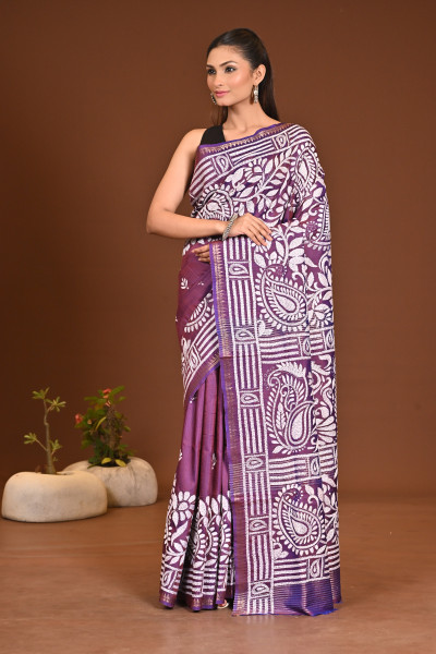 GACHI SILK KANTHA SAREE