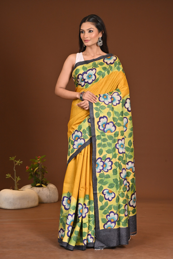 GACHI SILK KANTHA SAREE