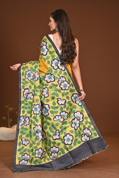 GACHI SILK KANTHA SAREE