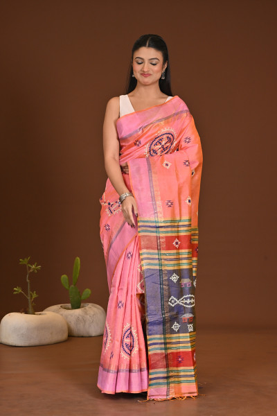 KATAN KALAKHATRA SAREE
