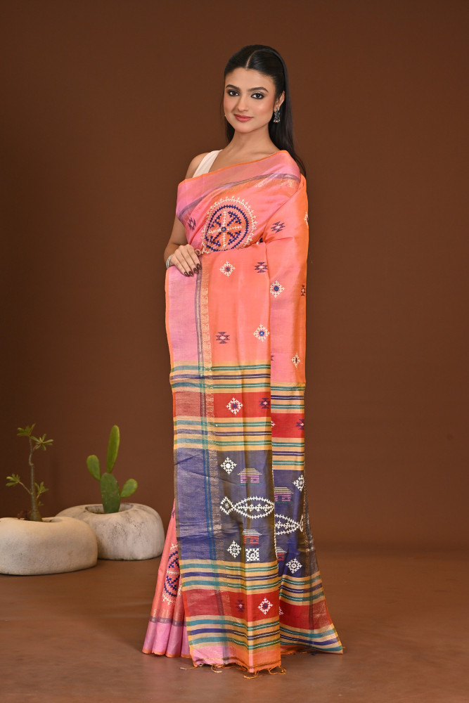 KATAN KALAKHATRA SAREE