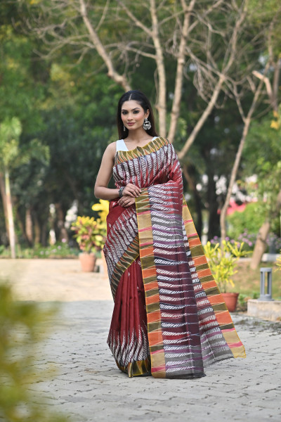 KATKI KATAN KANTHA SAREE