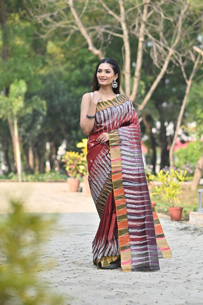 KATKI KATAN KANTHA SAREE