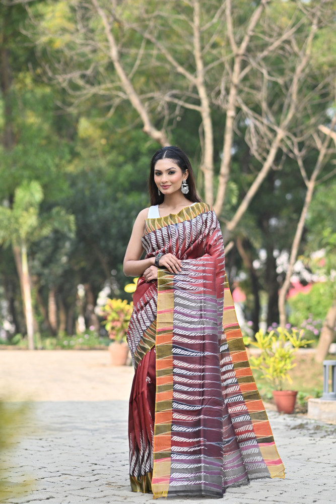 KATKI KATAN KANTHA SAREE