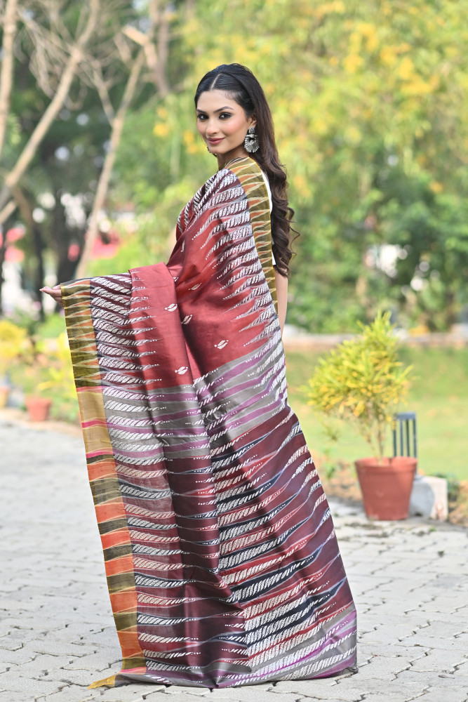 KATKI KATAN KANTHA SAREE