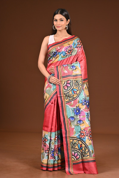 GACHI SILK KANTHA SAREE