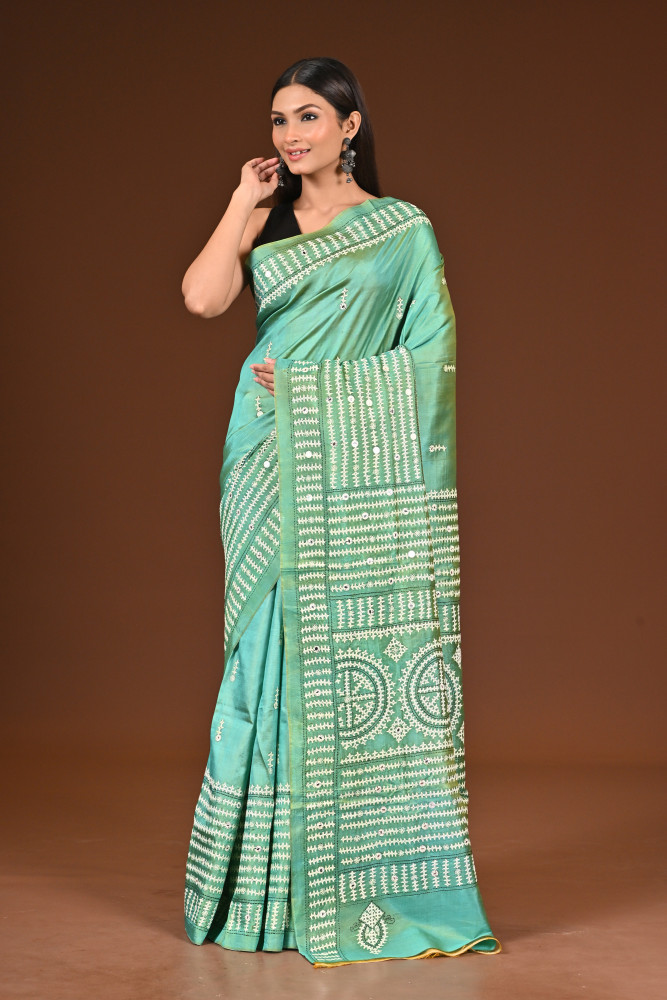 KATAN GUJRATI SAREE