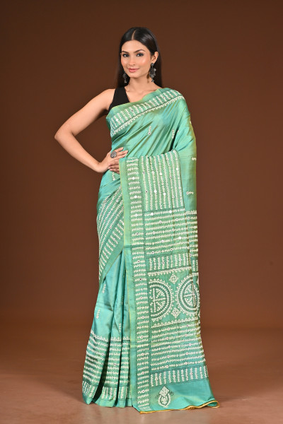 KATAN GUJRATI SAREE