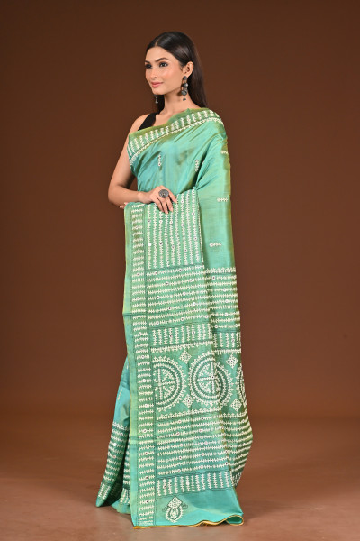 KATAN GUJRATI SAREE