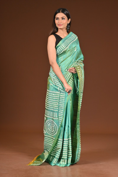 KATAN GUJRATI SAREE