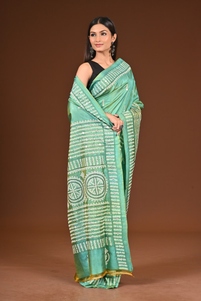 KATAN GUJRATI SAREE